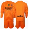 Baby Fußballbekleidung AC Milan Torwart Auswärtstrikot 2024-25 Langarm (+ kurze hosen)